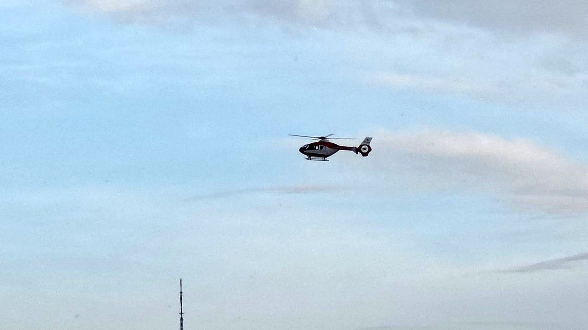 Metabolik hastalığı olan çocuk ambulans helikopter ile Van'a getirildi