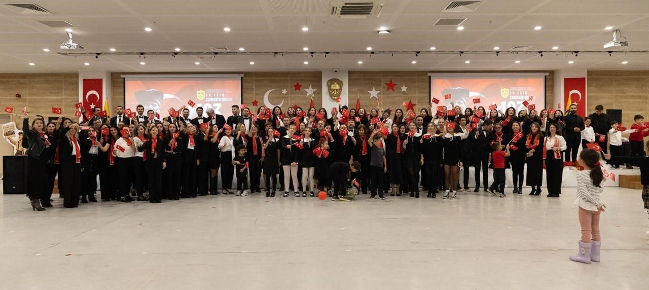 MTK Koleji'nde Cumhuriyet Bayramı coşkuyla kutlandı