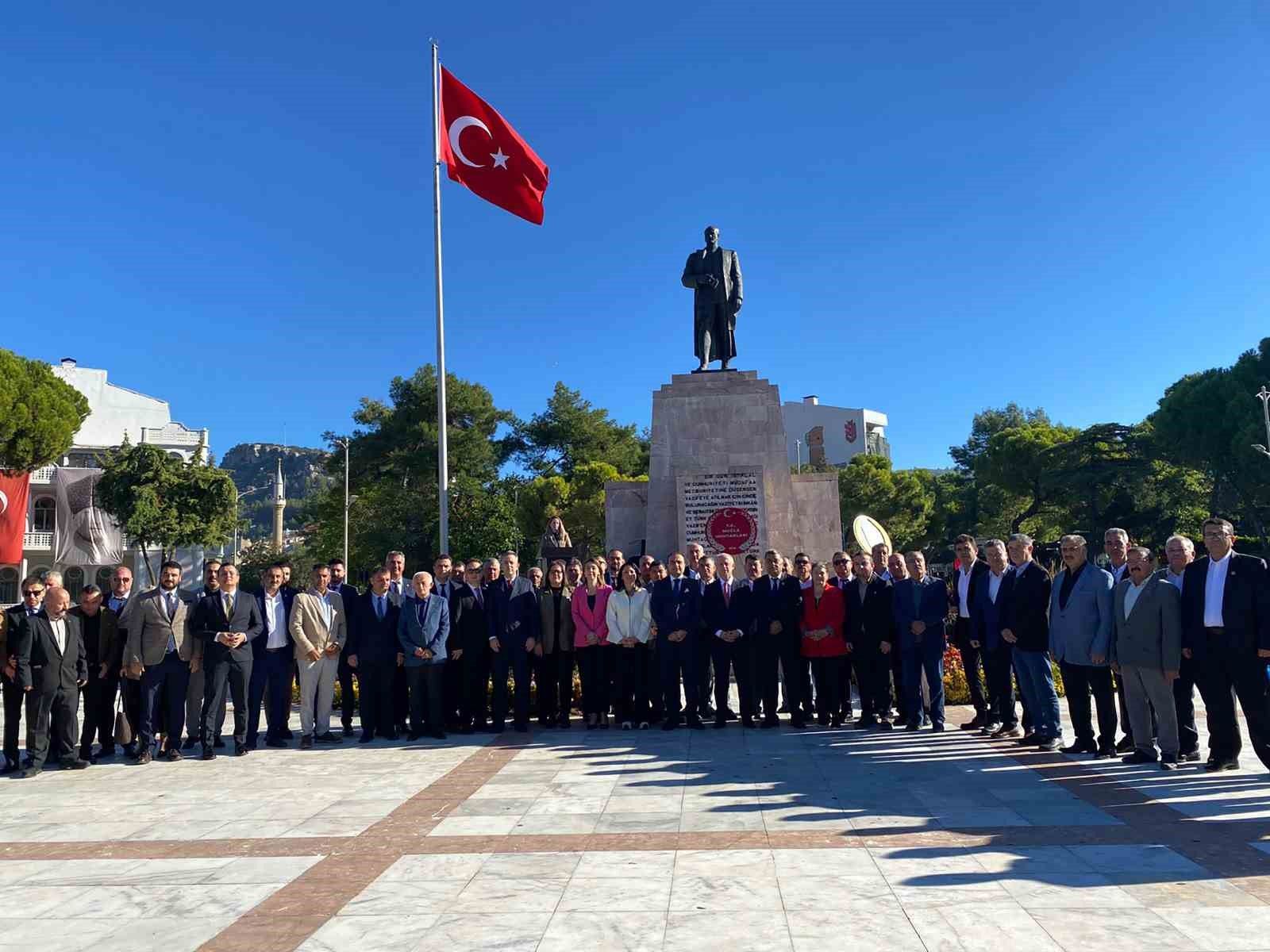 Muğla'da Muhtarlar Günü dolayısıyla tören düzenlendi