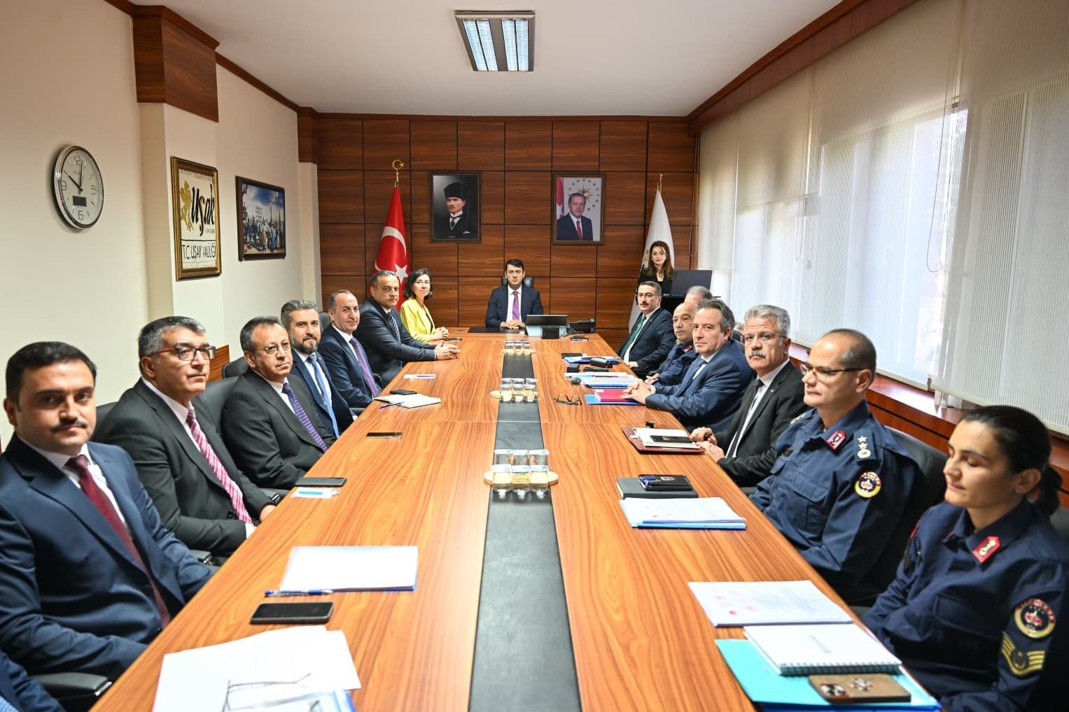 Uşak'ta Çocukların Eğitim Güvenliği İlişkin İl Yürütme Kurulu Tanıtım toplantısı yapıldı