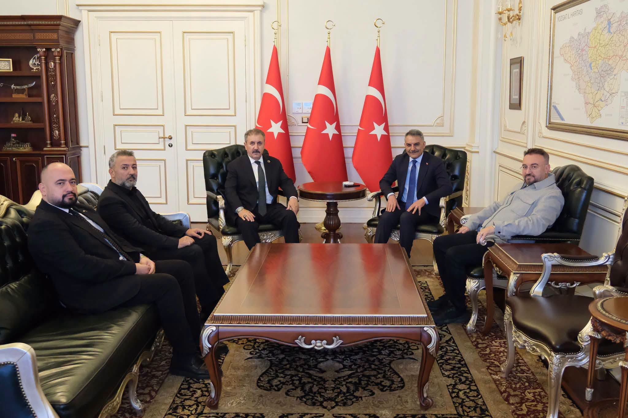 Bbp Lideri Mustafa Destici Yozgat Valiliği'nde (1)