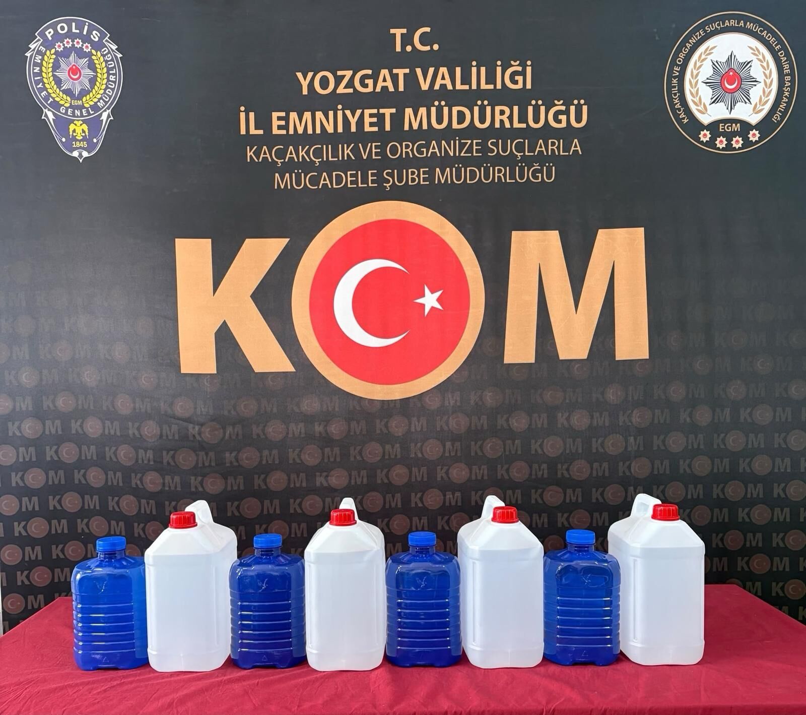 Boğazlıyan'da Kaçak Alkole Göz Açtırılmadı